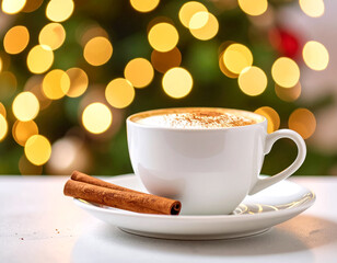 cup of coffee and cookies