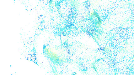 High-resolution abstract background image featuring a blue and green dotted texture. Perfect for websites and design pro