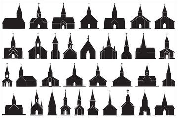 Church Silhouette Collection