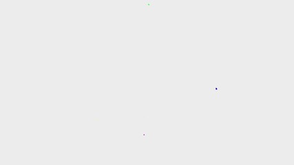 3D animation of exploding confetti . Explosion colorful Confetti Fountain with alpha background. Confetti: Colorful Celebration Falling On White. Multicolor Confetti Explosion