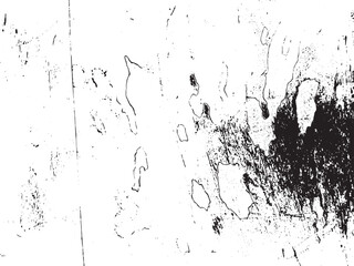 Abstract grunge texture background with black and white pattern design surface, isolated on white background, perfect for adding a vintage and artistic touch to your creative projects