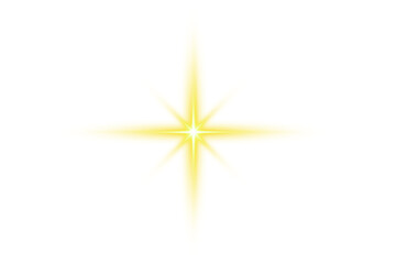 Star light, Glowing star icon, shiny staricon