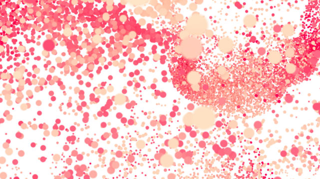 Abstract background with pink and peach circles. Perfect for websites, presentations, and more.