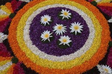 pookalam designs for onam celebrations , pookalam made for part of onam celibration in kerala,...