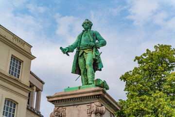 Obraz premium Statue of Charles Alexander of Lorraine in Brussels, Belgium