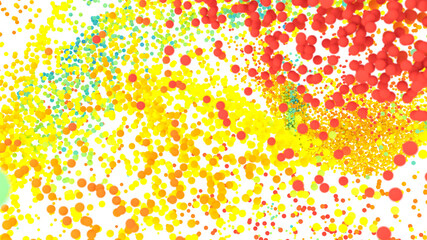 Vibrant and dynamic abstract background with colorful bubbles. Perfect for websites and...
