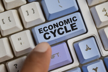 Economic Cycle on the button keyboard