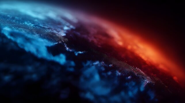 Digital dashboard tracking global outbreak data