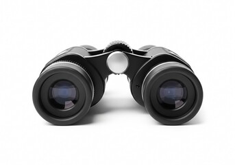 binoculars on white background isolated