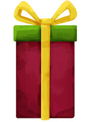 red gift box