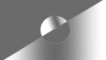 vector illustration of a silver