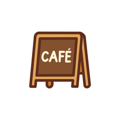 cafe sign