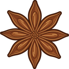 Star anise spice aromatic culinary ingredient