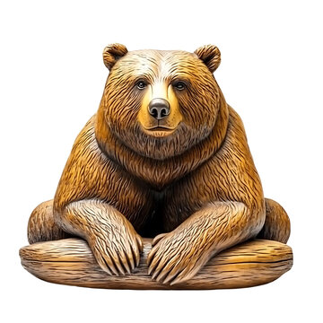 3d Bear Laser Engrave File, 3d illusion, lightburn, laser file png