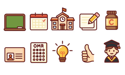 test icon set