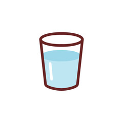 glass of water