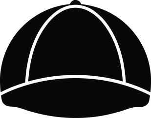 surgical cap silhouette vector no details minima.eps