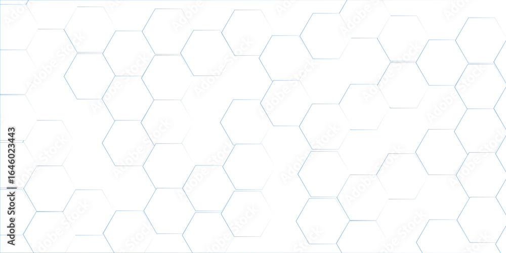 Poster vector abstract 3d white hexagon realistic mesh cell honeycomb texture. geometric white grid emboss 