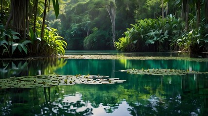 pond in the park