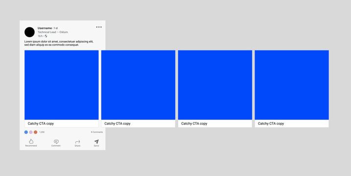 LinkedIn carousel post.