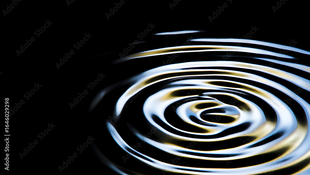 Poster abstract swirling light patterns create a mesmerizing vortex effect on a dark background evoking a s