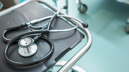 Medical Stethoscopes in Hospitals: Essential Tools for Doctors to Auscultate Heart, Lung, and Vascular Sounds, Aiding in Diagnosing Diseases and Monitoring Patient Health Conditions