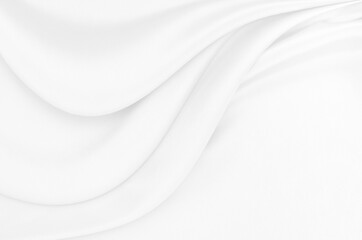 White gray satin texture that is white silver fabric silk background with beautiful soft blur pattern natural.