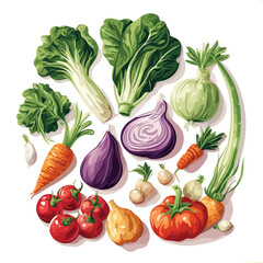 Vegetables Very Cool Design