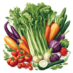 Vegetables Very Cool Design