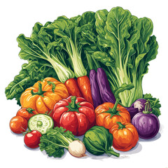 Vegetables Very Cool Design