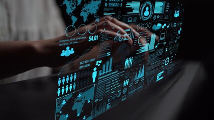 Connection network visualization showing global connection, network communication, digital connection analytic. Connect networks tool support real-time insight and improve connection system. Thunk