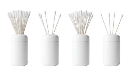 Elegant white diffusers with aromatic sticks, enhance your home with calming fragrance