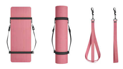 Pink yoga mat, enhance your fitness and exercise routine with comfort style pink