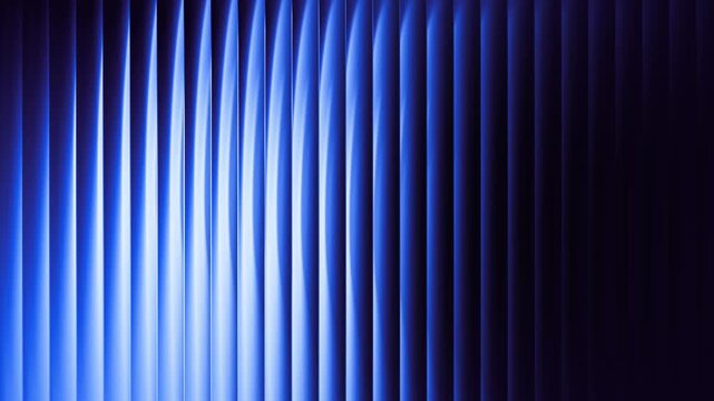 Glass gradient deep blue &ndash; Glossy ribbed glass texture, glowing vertical stripes on dark background. Strong modern aesthetic, great for professional presentations, web headers