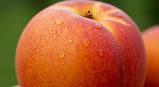 Fresh juicy fruta nectarinas displayed on white background for photography.