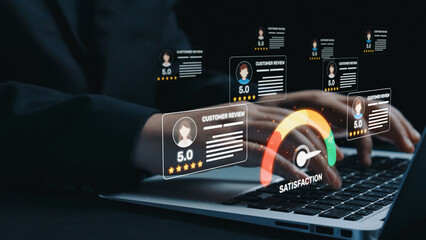 Customer experience review analysis, customer satisfaction improvement, feedback data evaluation,...
