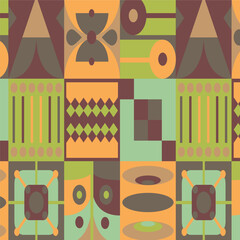 seamless pattern with cats