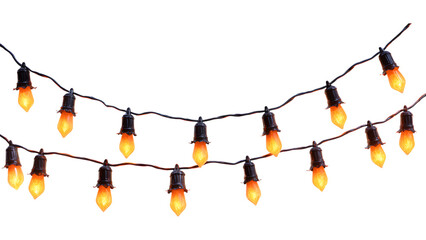 String of halloween lights