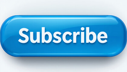 Blue Subscribe Button with Text.