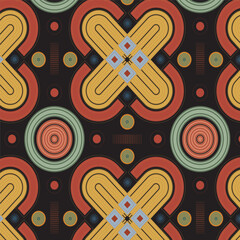 seamless pattern with hearts