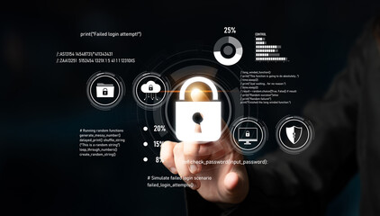 Cyber security protects against breaches, hacks, and network attacks using strong infrastructure...
