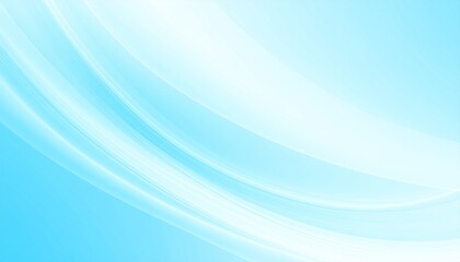 Abstract Blue Wave Pattern with Soft Edges and Transparent Light Lines on Gradient Background