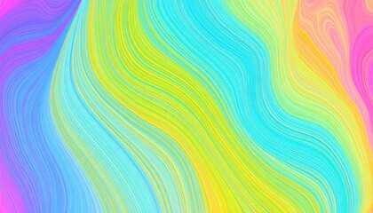 Obraz premium Abstract Liquid Wave Patterns Displaying Vibrant Gradient Colors with Glossy Fluidity and Dynamic Motion