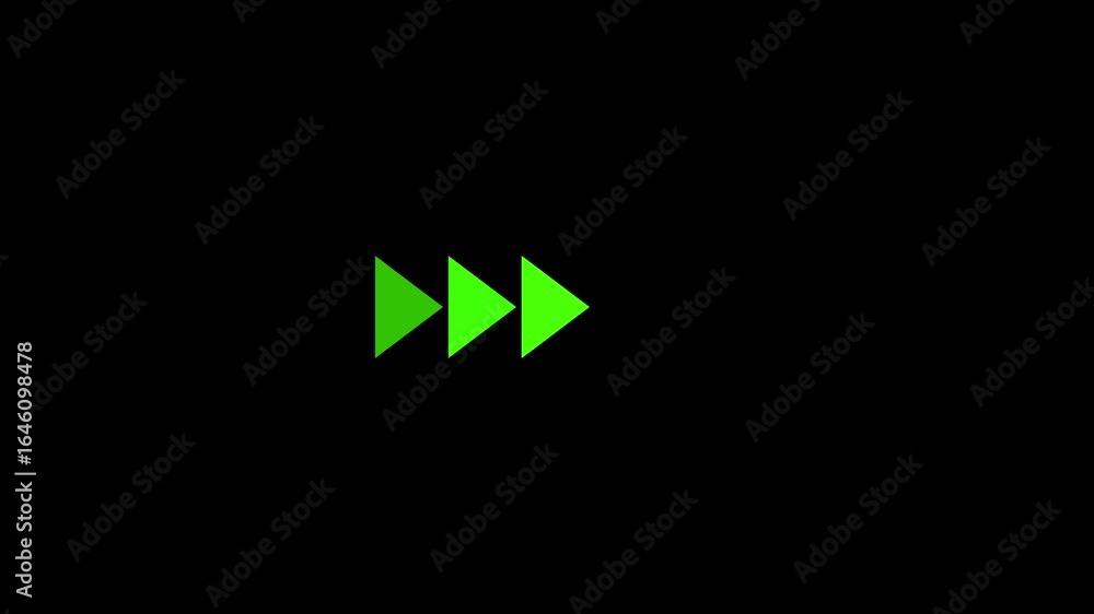 Poster arrow progression icon from dark to light, symbolizing forward motion, speed, and transition. perfec