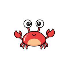 Cute Crab Design Very Coo 