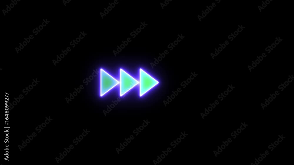 Poster five forward-pointing arrows in gradient shades from black to white, representing motion, progress, 