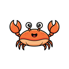 Cute Crab Design Very Coo 