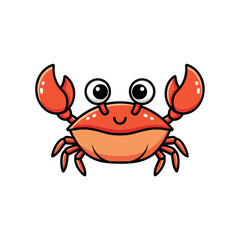 Cute Crab Design Very Coo 