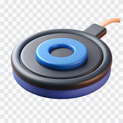 3D Wireless Charger Pad | Smartphone Charging Device, Tech Gadget & Modern Accessory