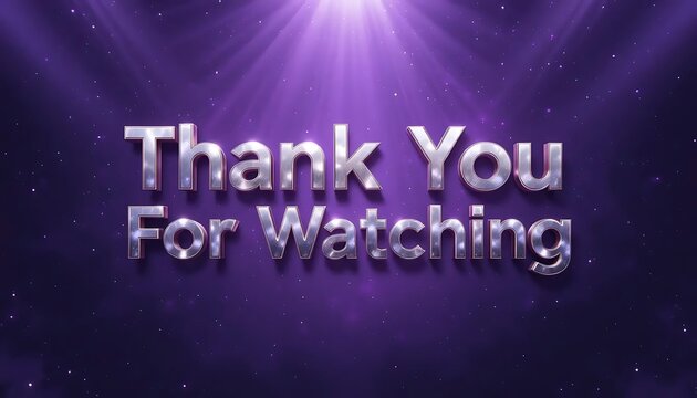 Thank You For Watching Presentation.